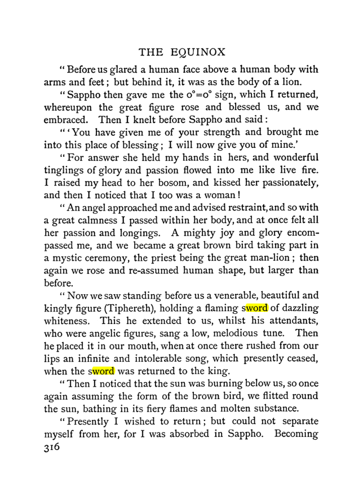 Original scan of The Equinox (Volume I, Number I), PDF page 324
