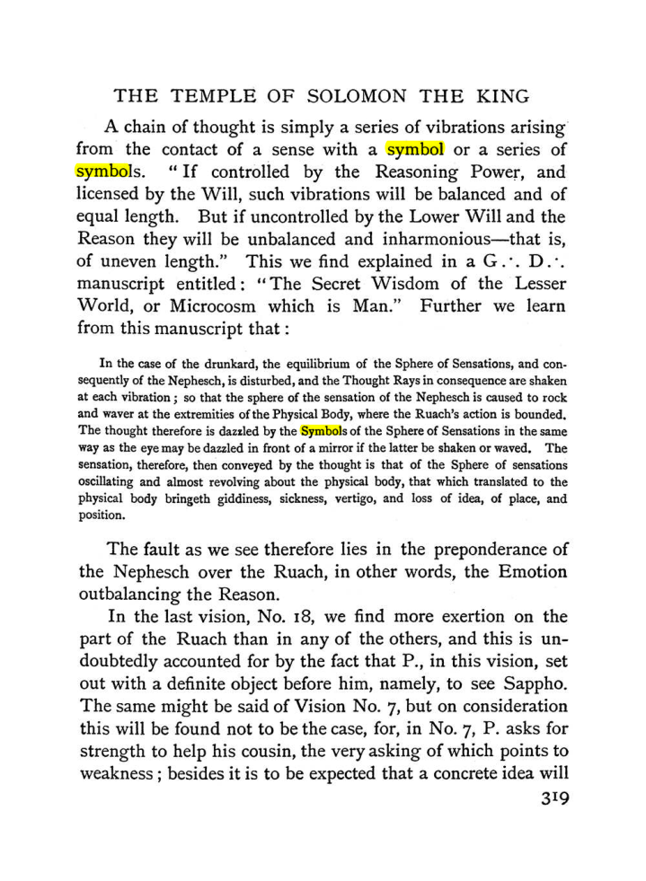 Original scan of The Equinox (Volume I, Number I), PDF page 327