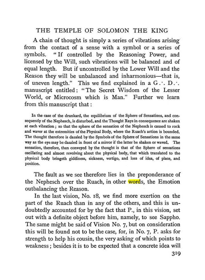 Original scan of The Equinox (Volume I, Number I), PDF page 327