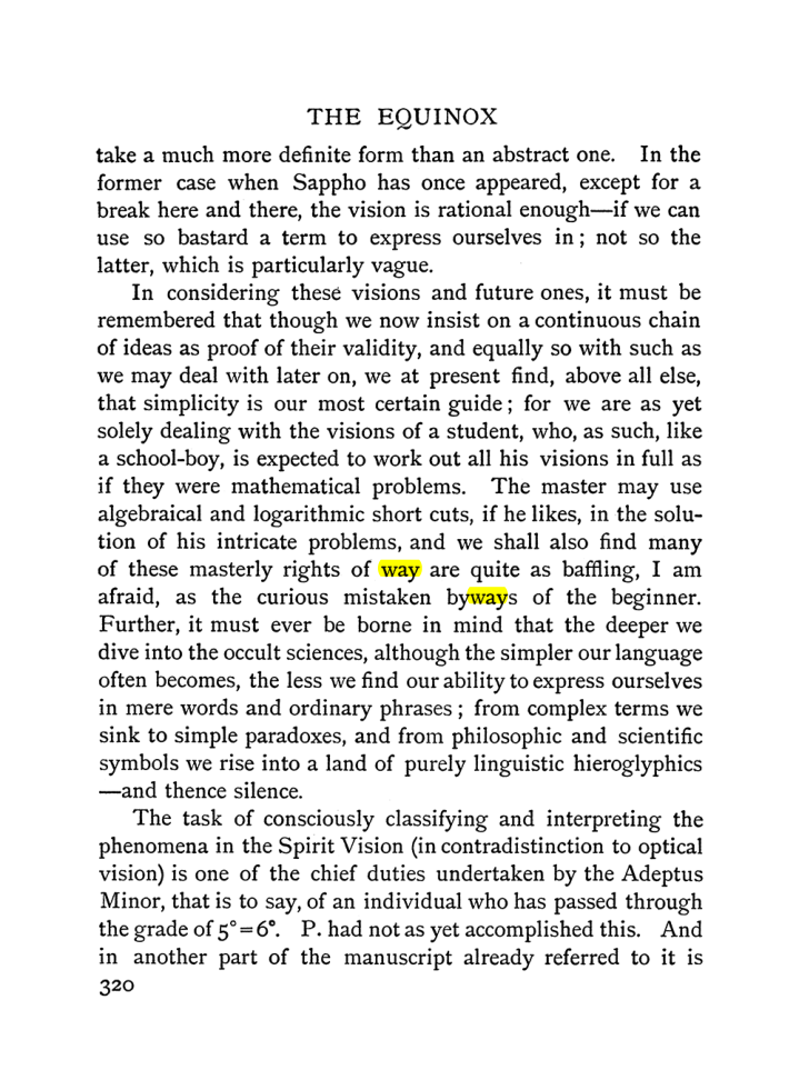 Original scan of The Equinox (Volume I, Number I), PDF page 328