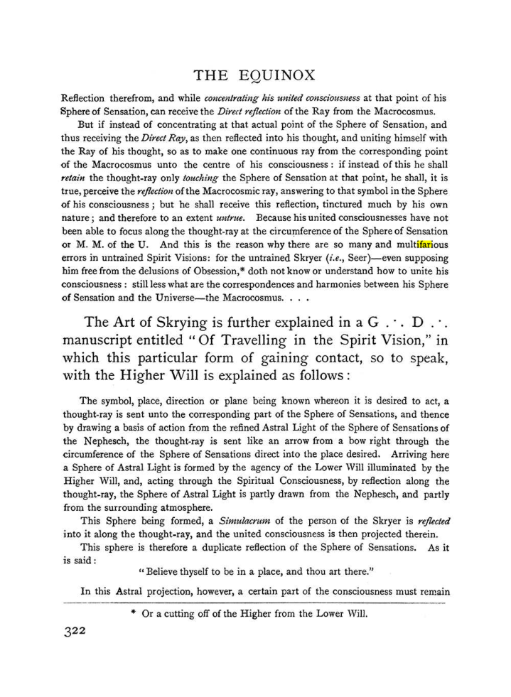 Original scan of The Equinox (Volume I, Number I), PDF page 330