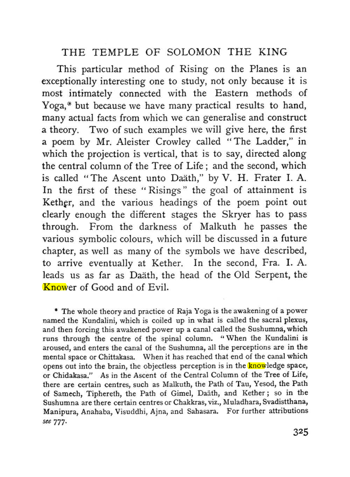 Original scan of The Equinox (Volume I, Number I), PDF page 333