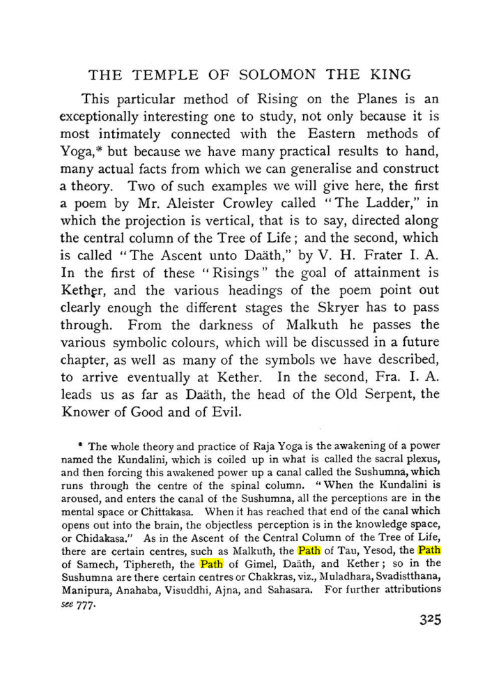 Original scan of The Equinox (Volume I, Number I), PDF page 333