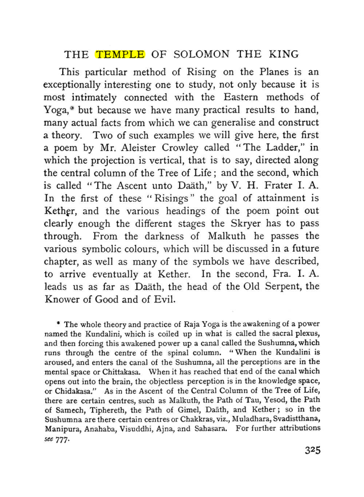 Original scan of The Equinox (Volume I, Number I), PDF page 333