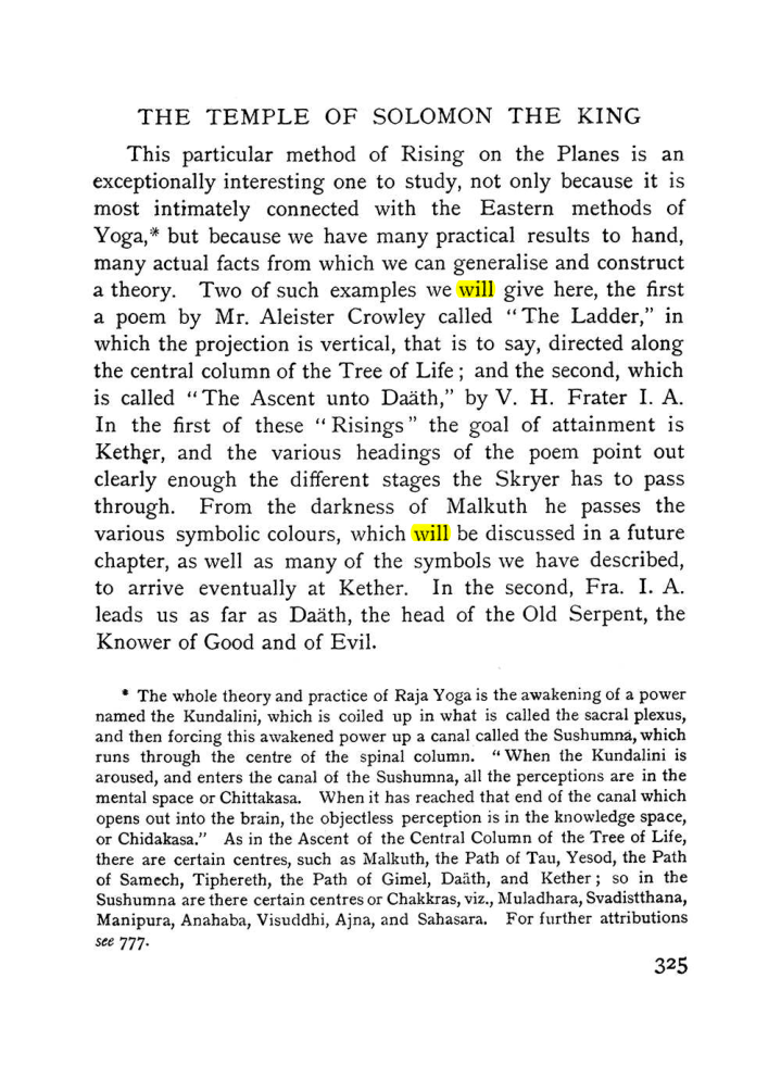 Original scan of The Equinox (Volume I, Number I), PDF page 333