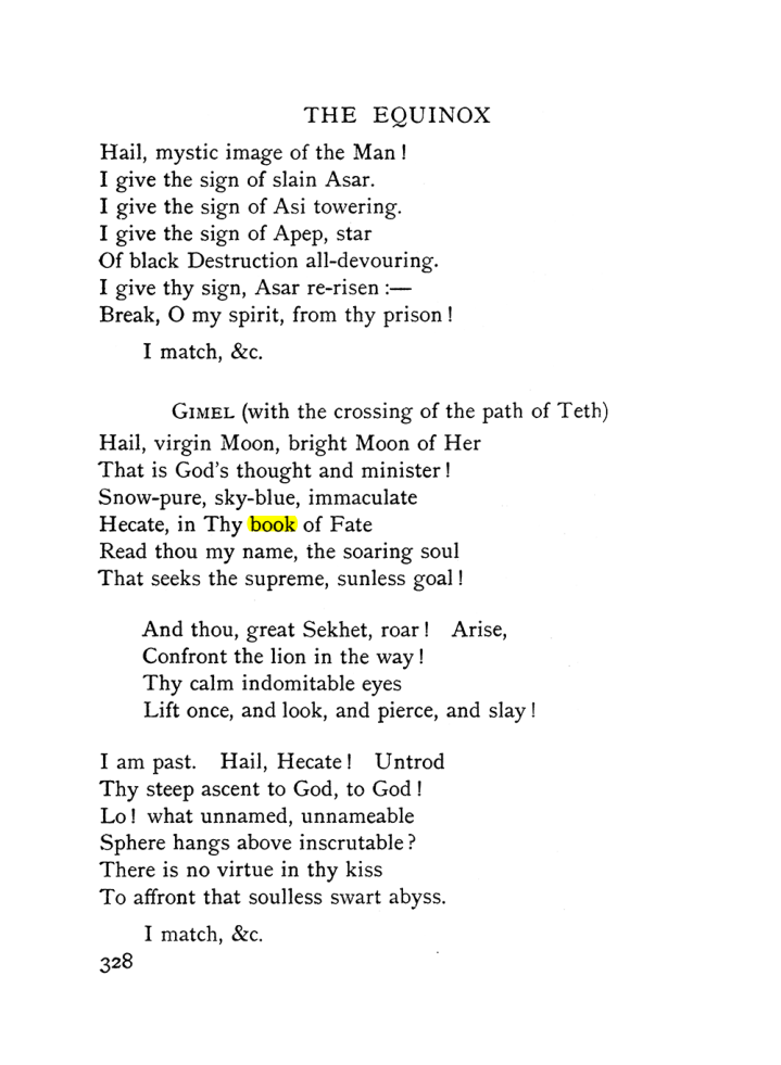 Original scan of The Equinox (Volume I, Number I), PDF page 336