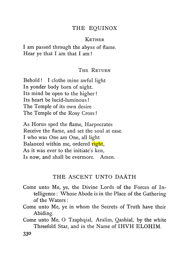 Original scan of The Equinox (Volume I, Number I), PDF page 338