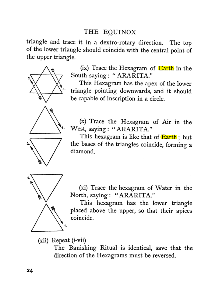 Original scan of The Equinox (Volume I, Number I), PDF page 34
