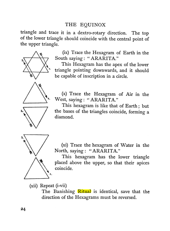 Original scan of The Equinox (Volume I, Number I), PDF page 34