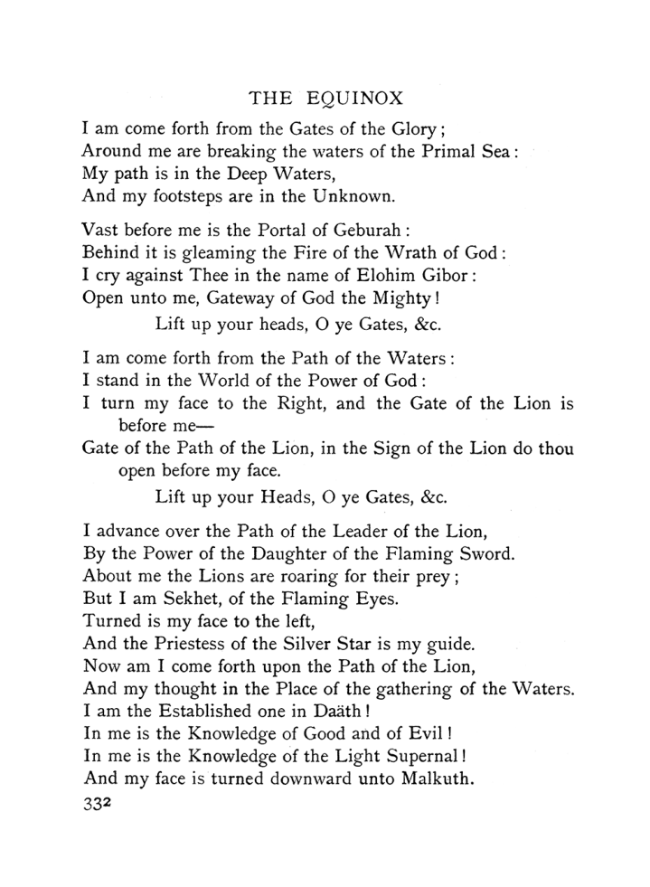 Original scan of The Equinox (Volume I, Number I), PDF page 340