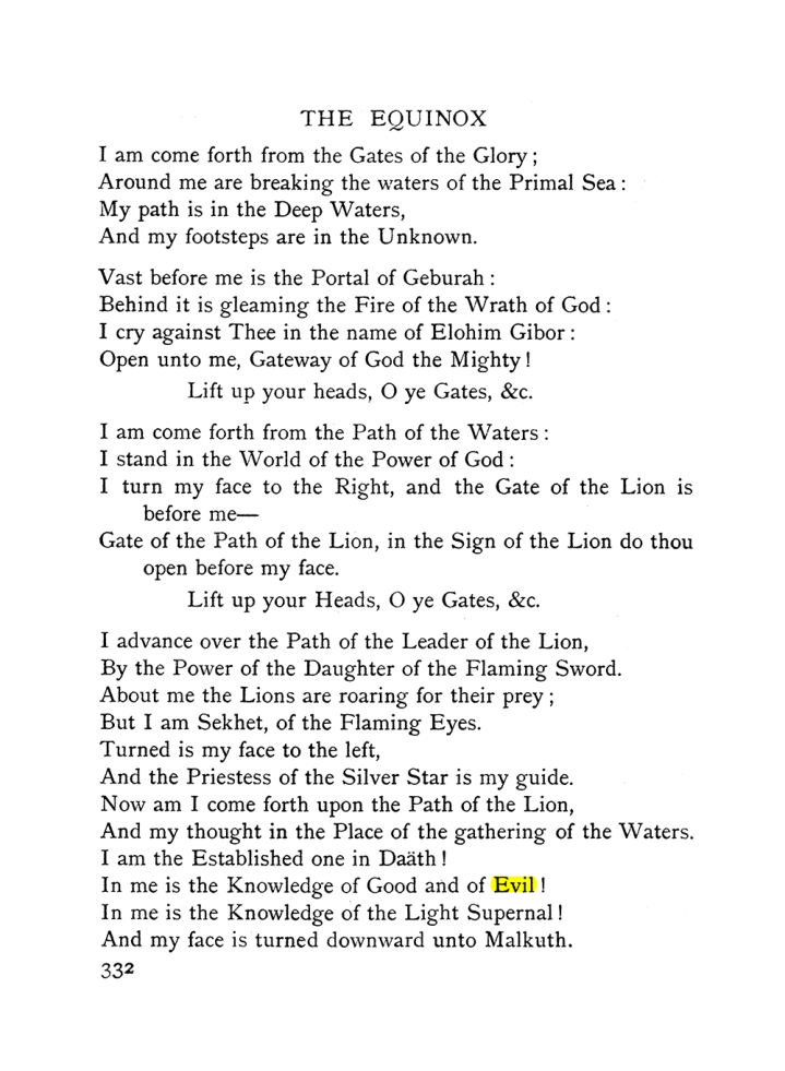 Original scan of The Equinox (Volume I, Number I), PDF page 340