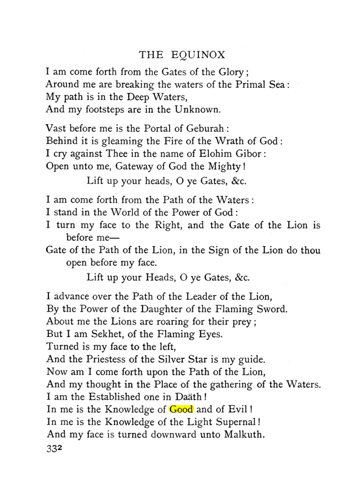 Original scan of The Equinox (Volume I, Number I), PDF page 340