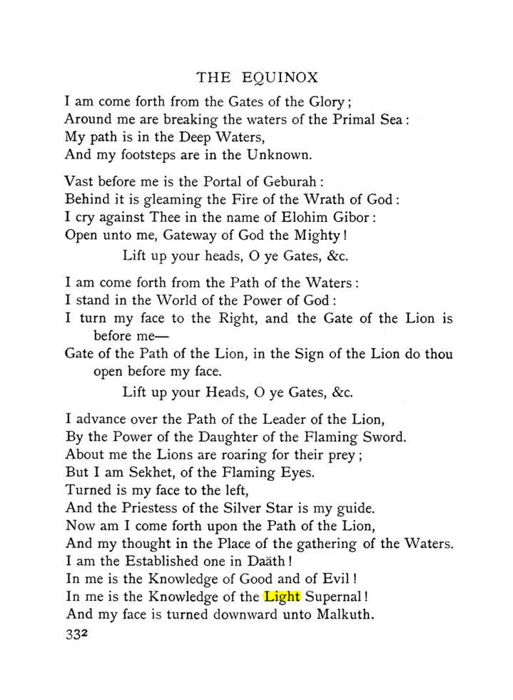 Original scan of The Equinox (Volume I, Number I), PDF page 340