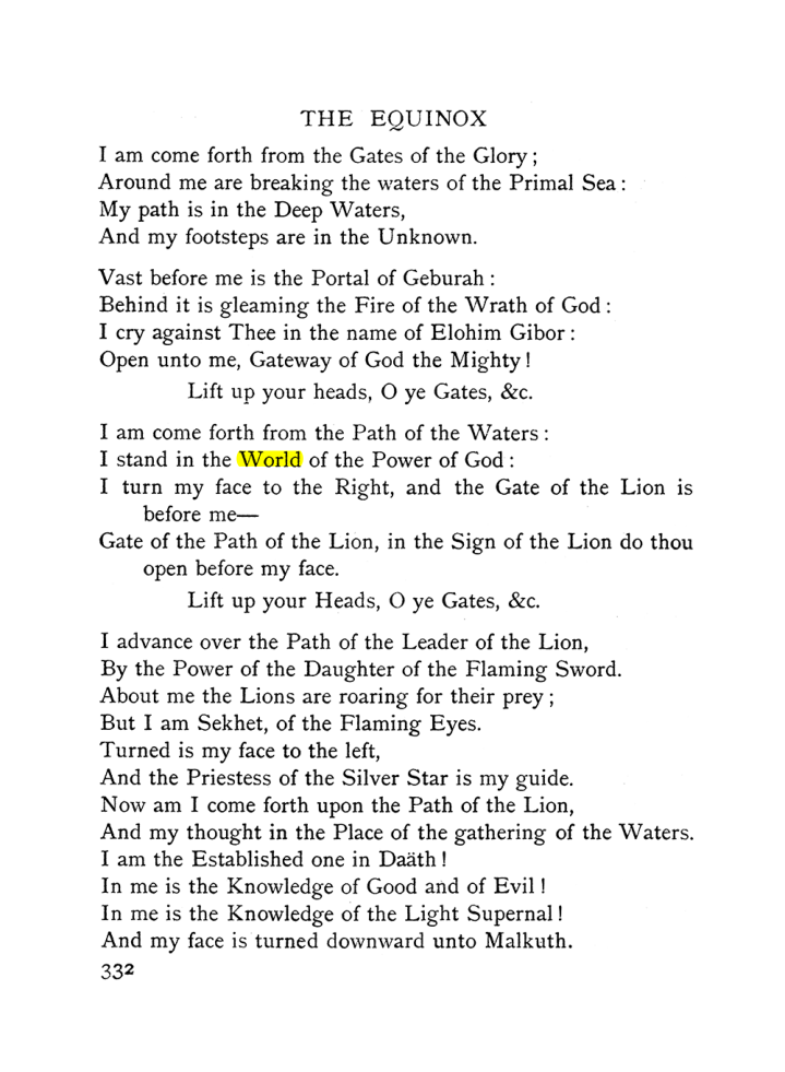 Original scan of The Equinox (Volume I, Number I), PDF page 340