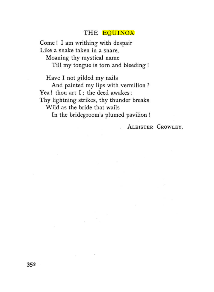 Original scan of The Equinox (Volume I, Number I), PDF page 360