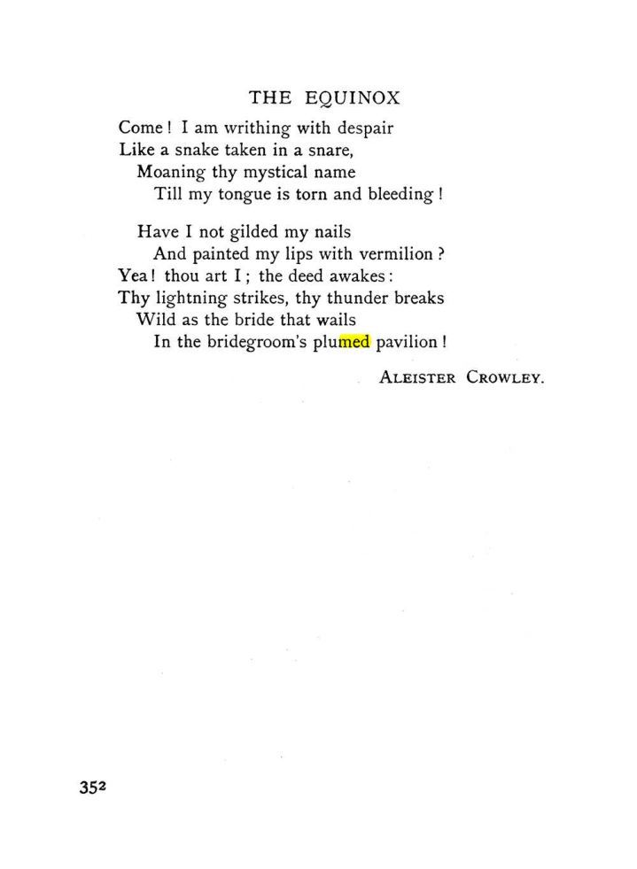 Original scan of The Equinox (Volume I, Number I), PDF page 360