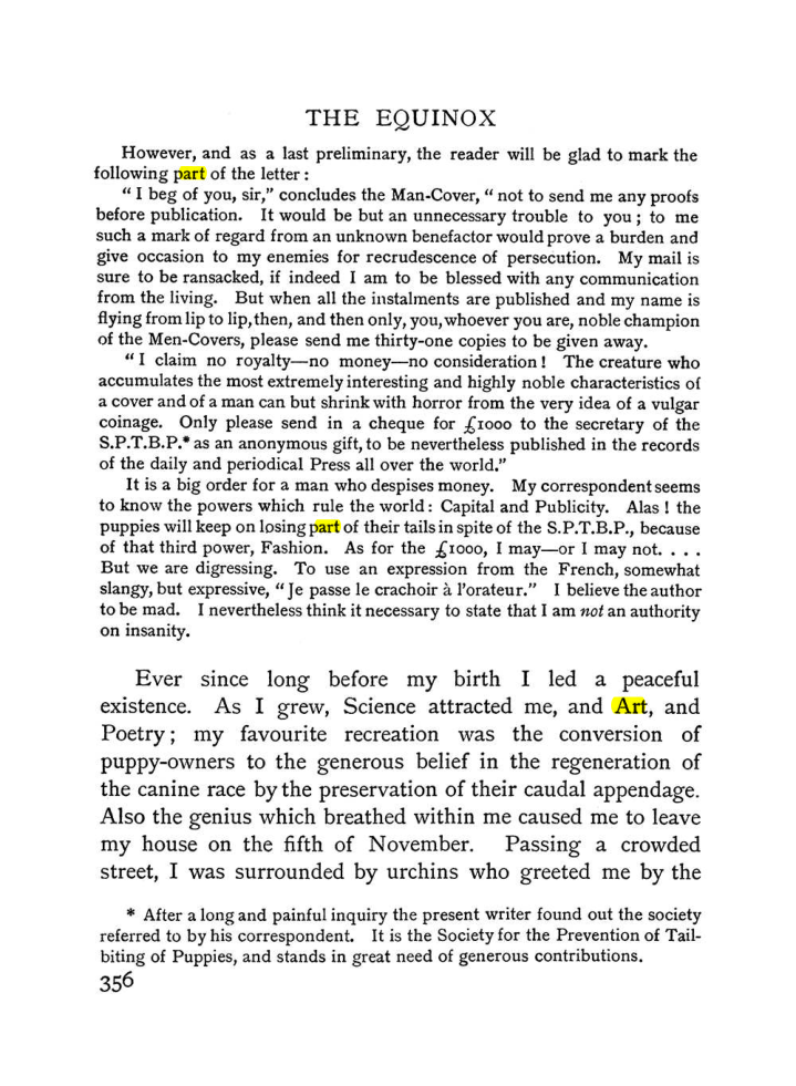 Original scan of The Equinox (Volume I, Number I), PDF page 364