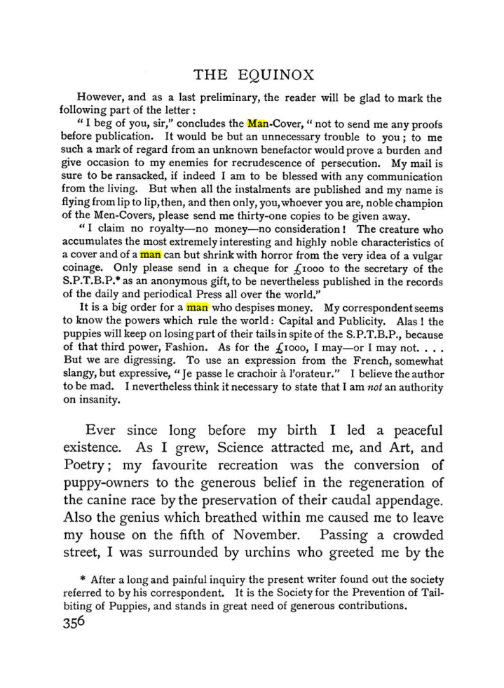 Original scan of The Equinox (Volume I, Number I), PDF page 364