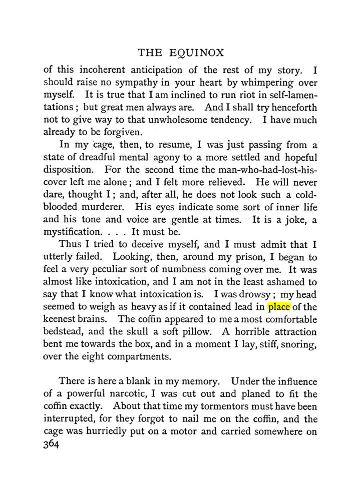 Original scan of The Equinox (Volume I, Number I), PDF page 372
