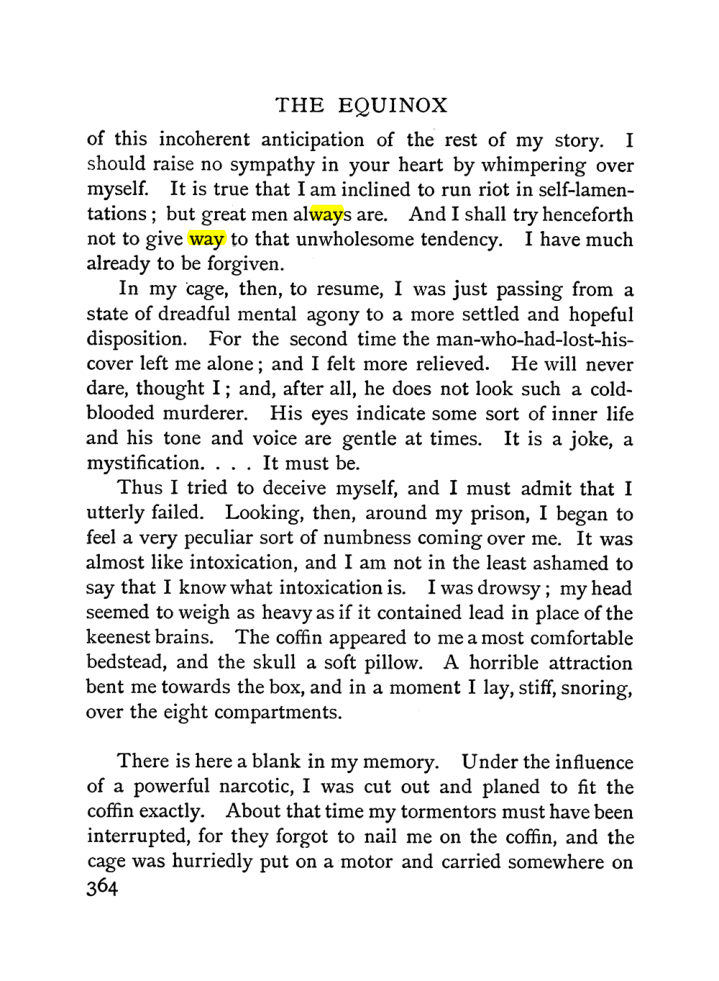 Original scan of The Equinox (Volume I, Number I), PDF page 372