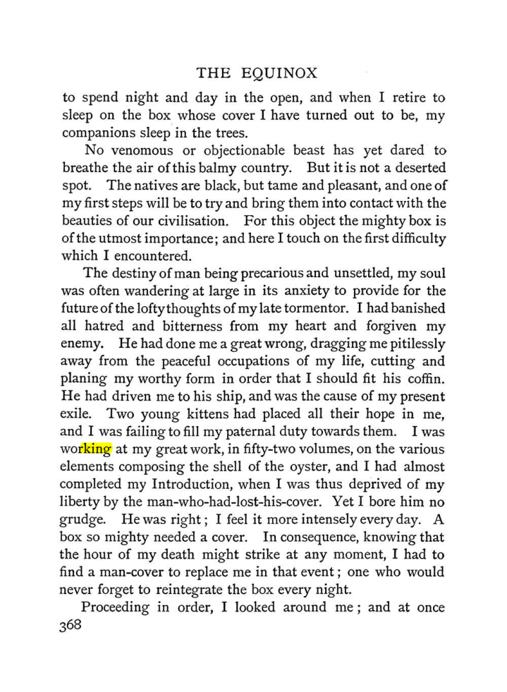 Original scan of The Equinox (Volume I, Number I), PDF page 376