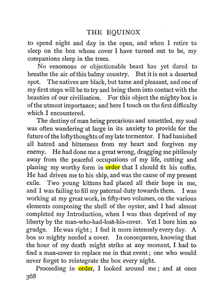 Original scan of The Equinox (Volume I, Number I), PDF page 376