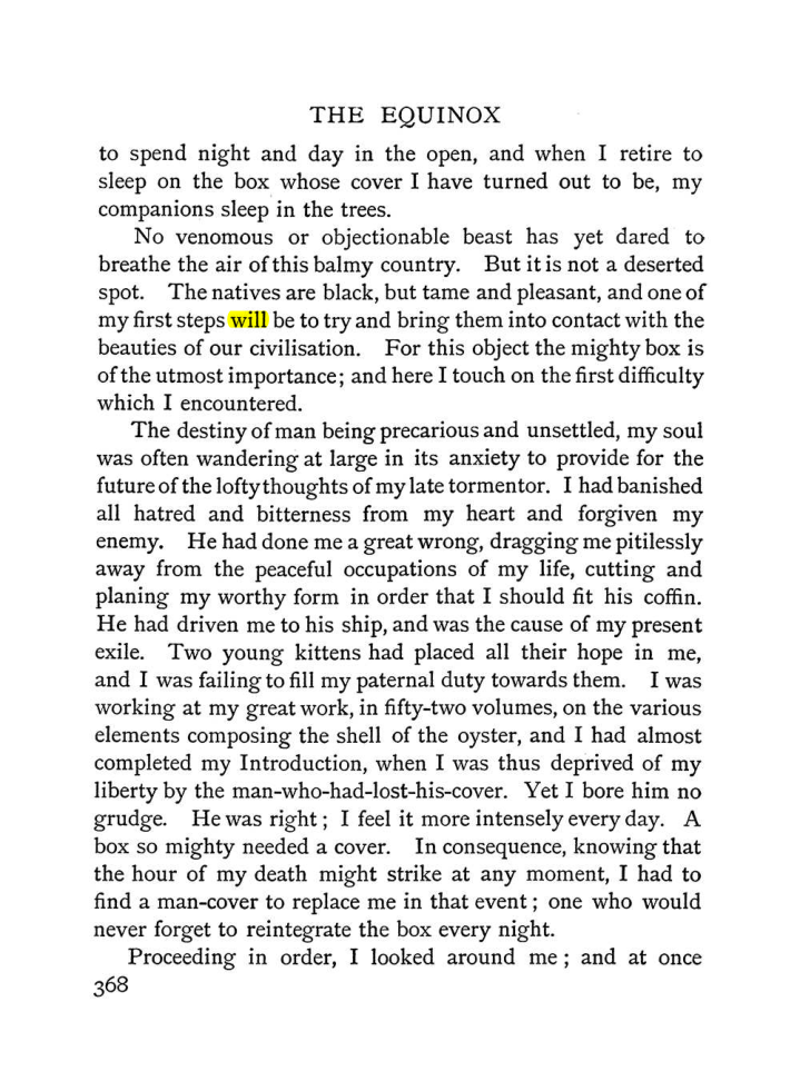 Original scan of The Equinox (Volume I, Number I), PDF page 376