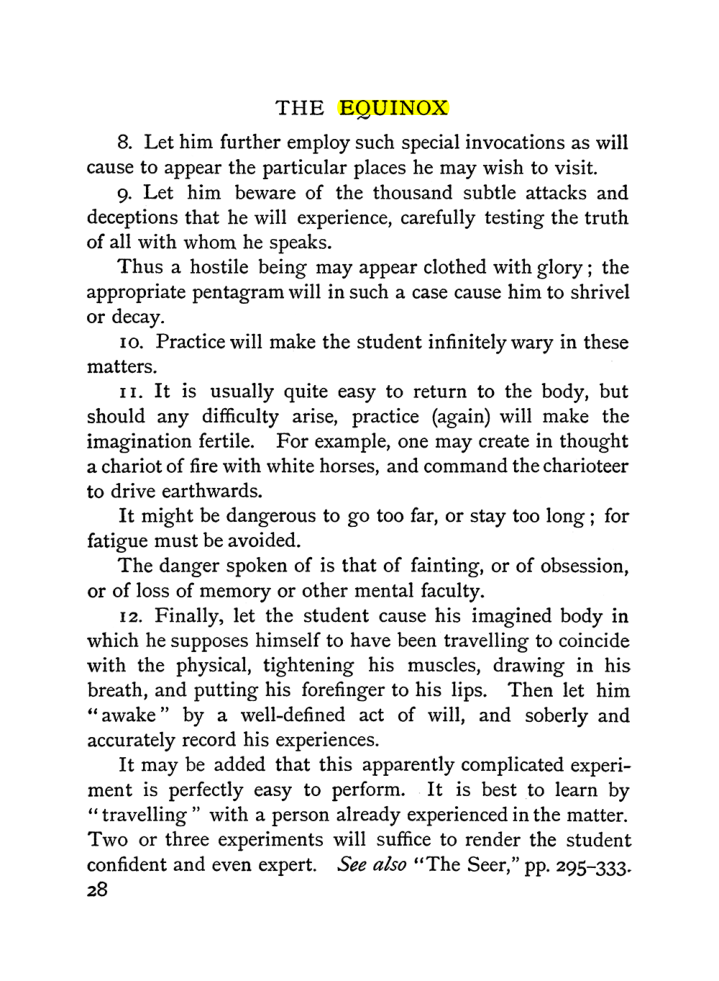 Original scan of The Equinox (Volume I, Number I), PDF page 38