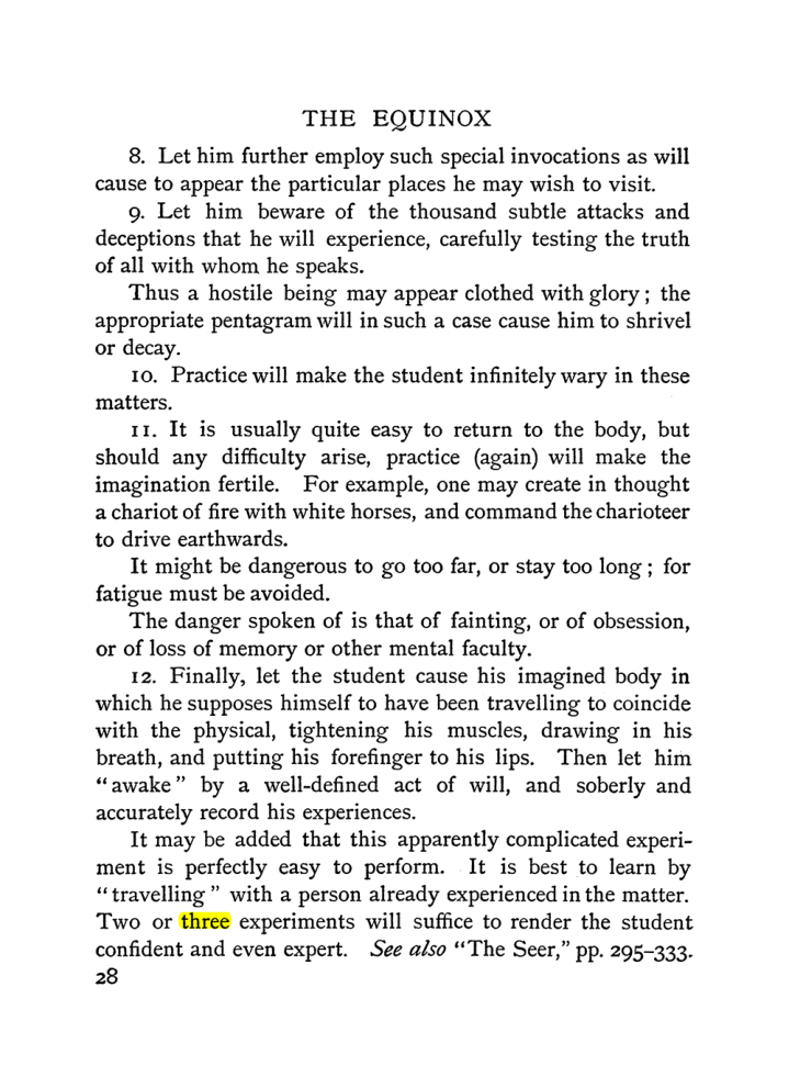 Original scan of The Equinox (Volume I, Number I), PDF page 38