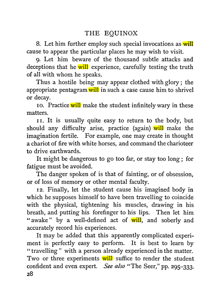 Original scan of The Equinox (Volume I, Number I), PDF page 38