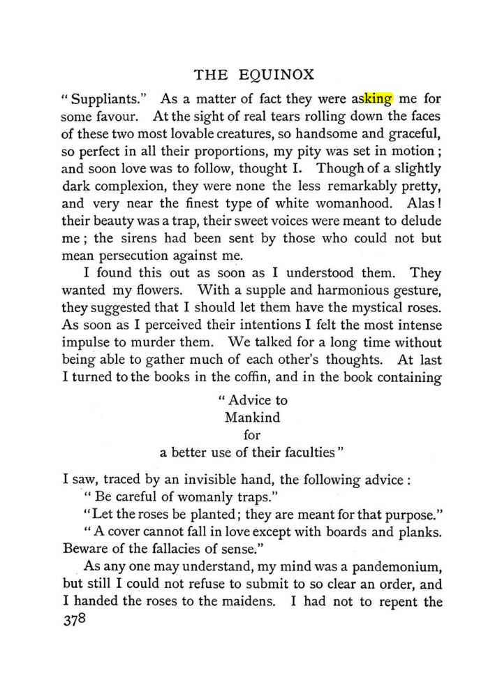 Original scan of The Equinox (Volume I, Number I), PDF page 386