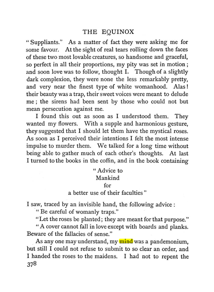 Original scan of The Equinox (Volume I, Number I), PDF page 386