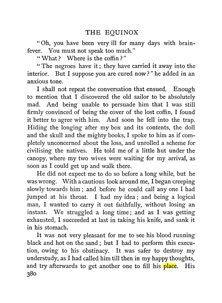 Original scan of The Equinox (Volume I, Number I), PDF page 388