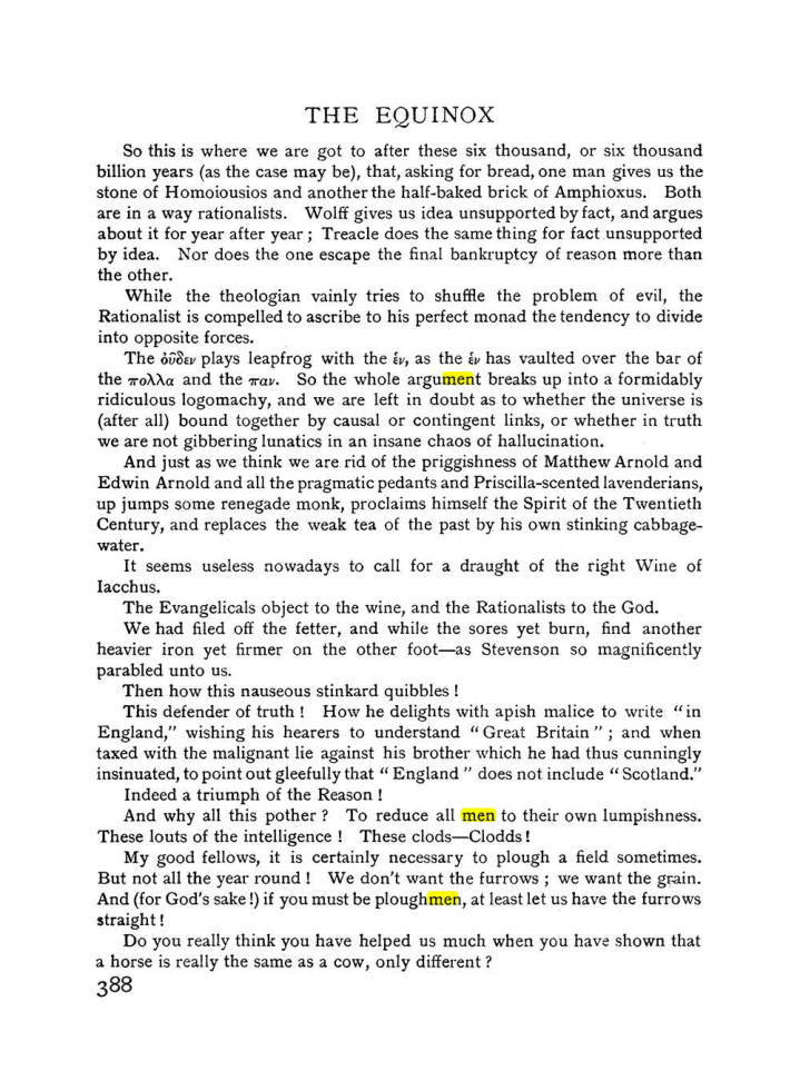 Original scan of The Equinox (Volume I, Number I), PDF page 396