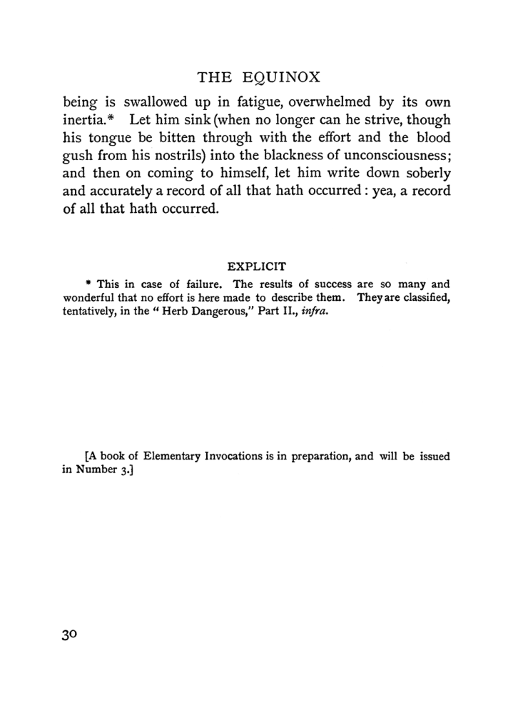 Original scan of The Equinox (Volume I, Number I), PDF page 40