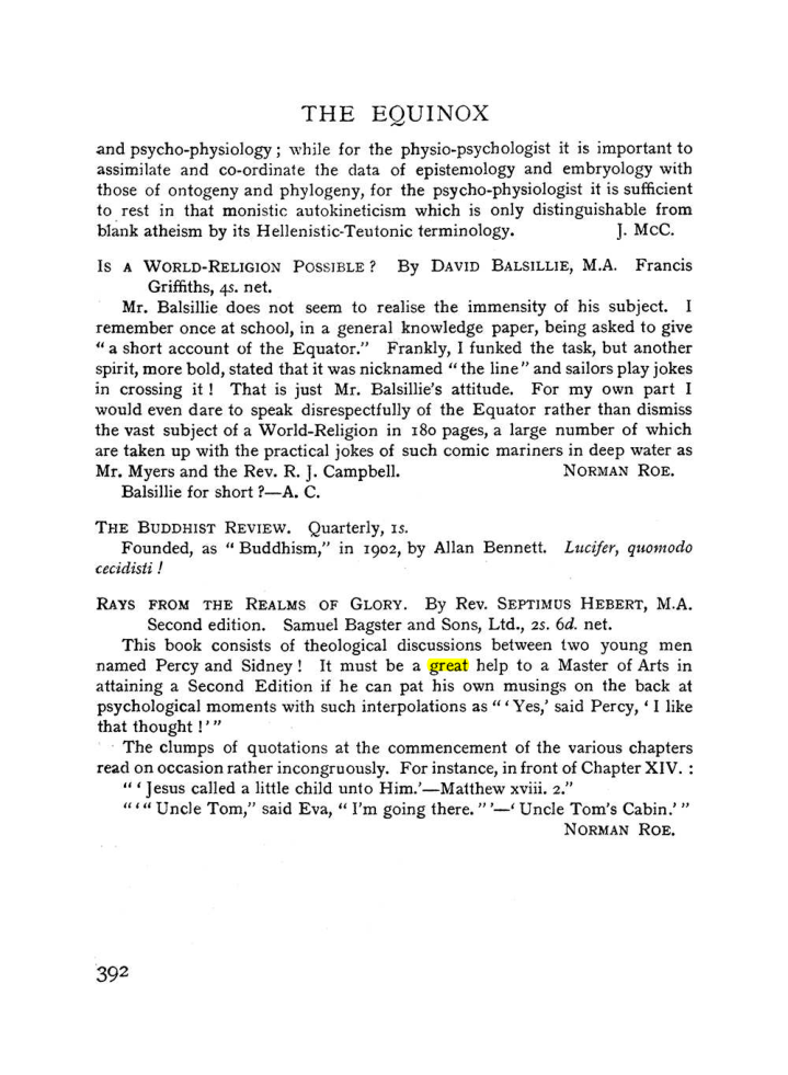 Original scan of The Equinox (Volume I, Number I), PDF page 400
