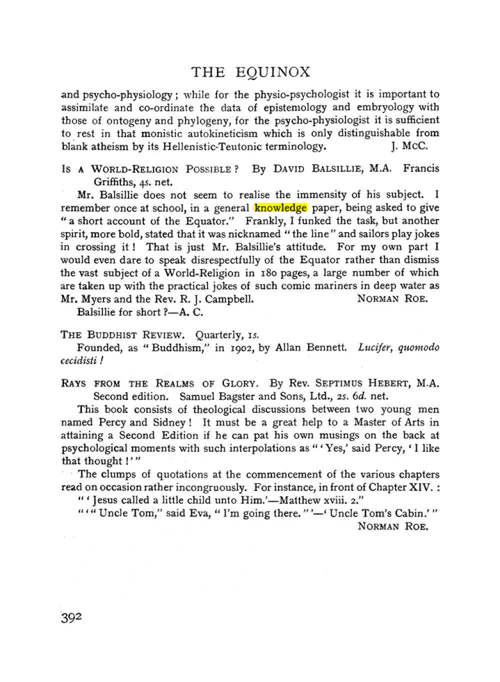 Original scan of The Equinox (Volume I, Number I), PDF page 400