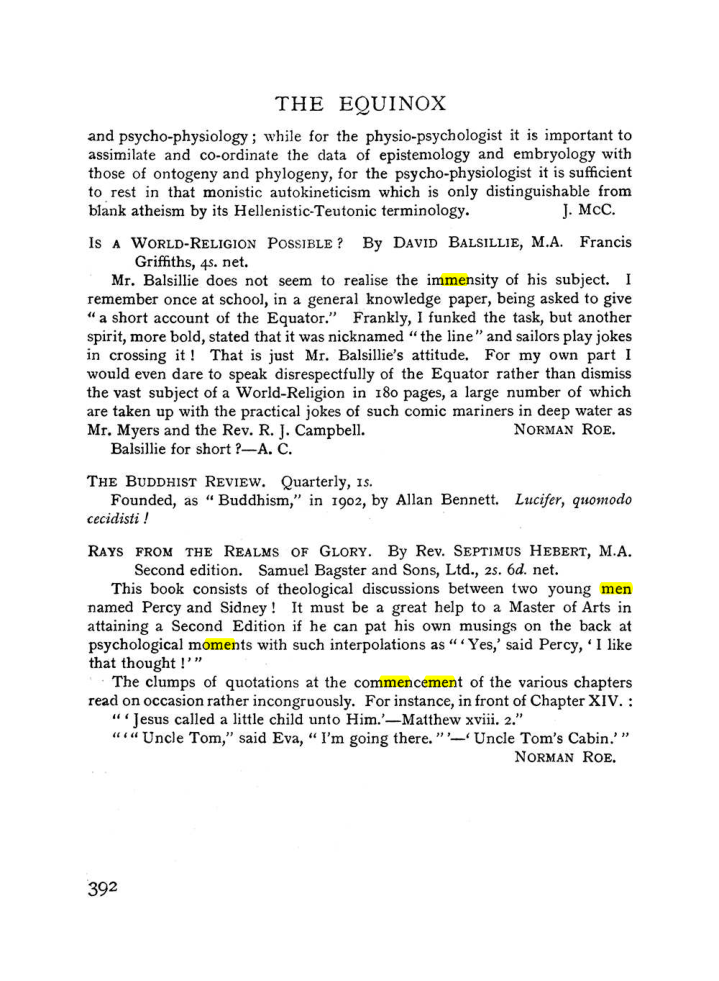 Original scan of The Equinox (Volume I, Number I), PDF page 400
