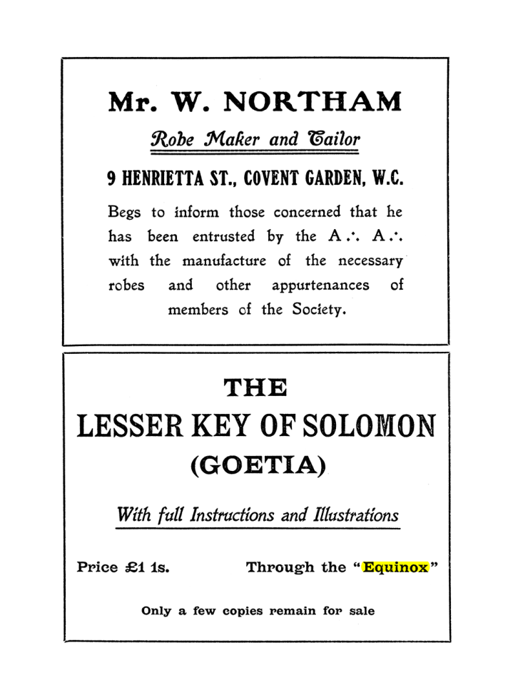 Original scan of The Equinox (Volume I, Number I), PDF page 413