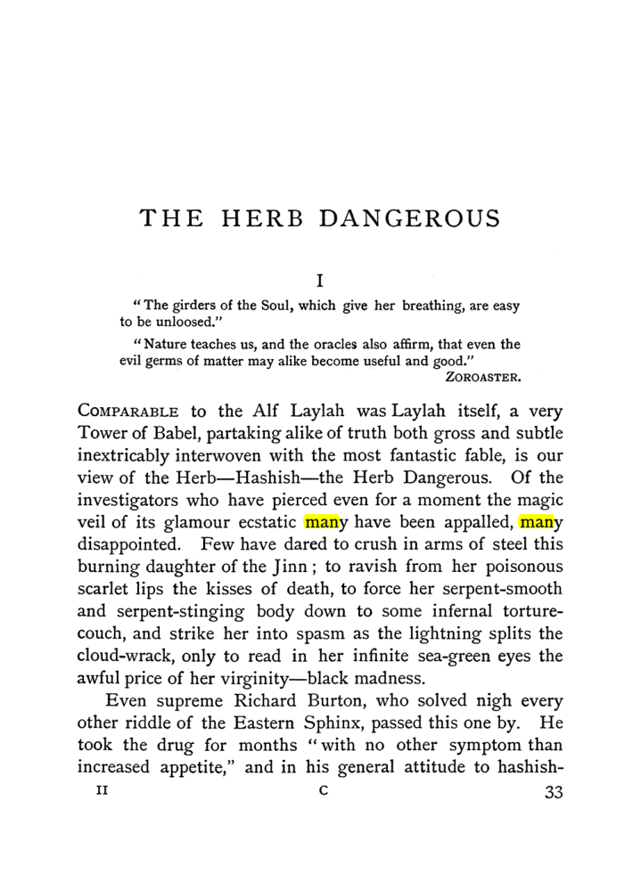 Original scan of The Equinox (Volume I, Number I), PDF page 43