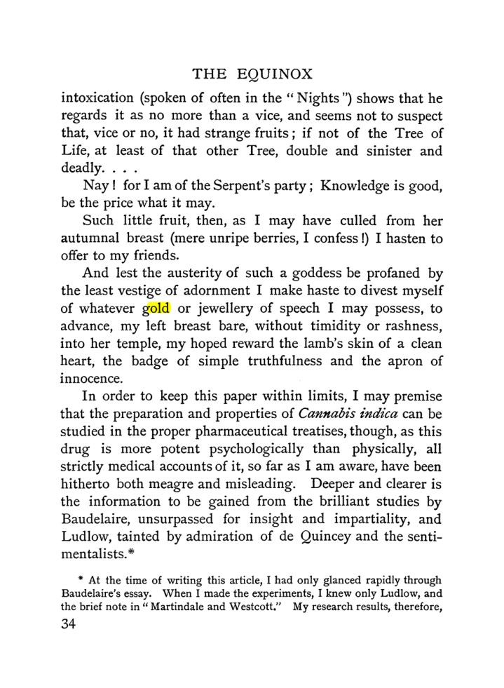 Original scan of The Equinox (Volume I, Number I), PDF page 44