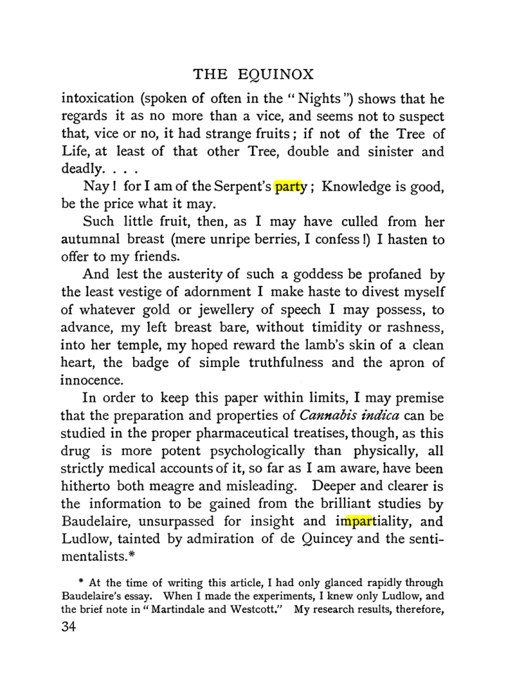 Original scan of The Equinox (Volume I, Number I), PDF page 44