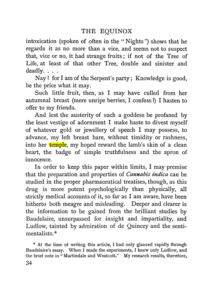Original scan of The Equinox (Volume I, Number I), PDF page 44