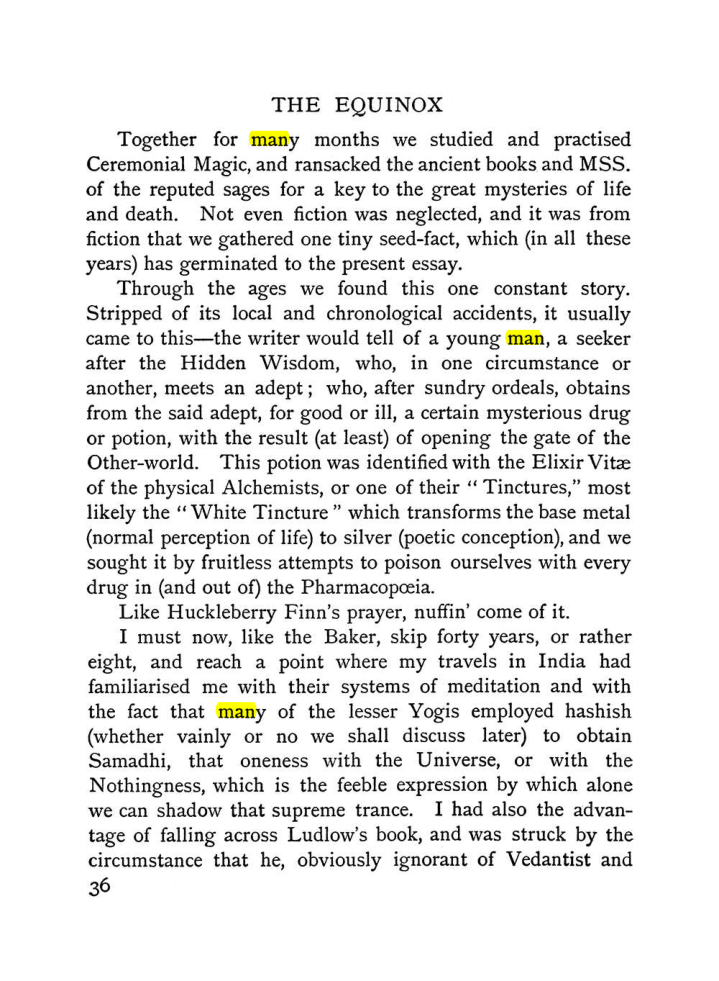 Original scan of The Equinox (Volume I, Number I), PDF page 46