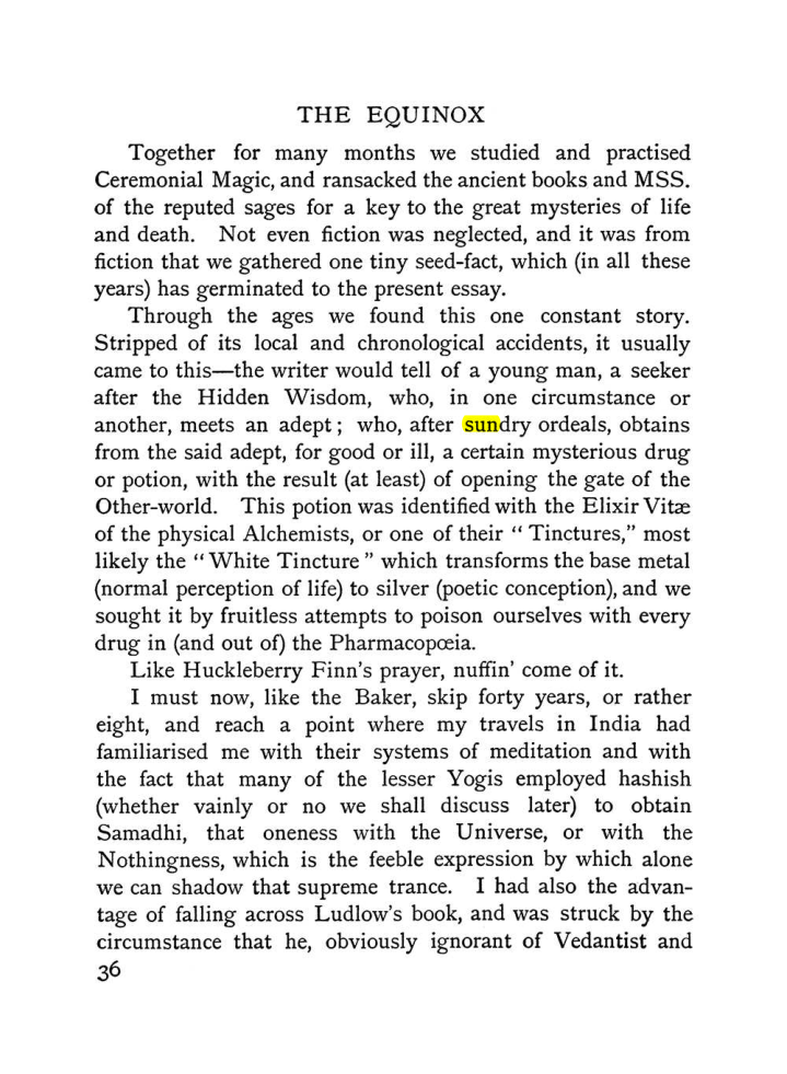 Original scan of The Equinox (Volume I, Number I), PDF page 46