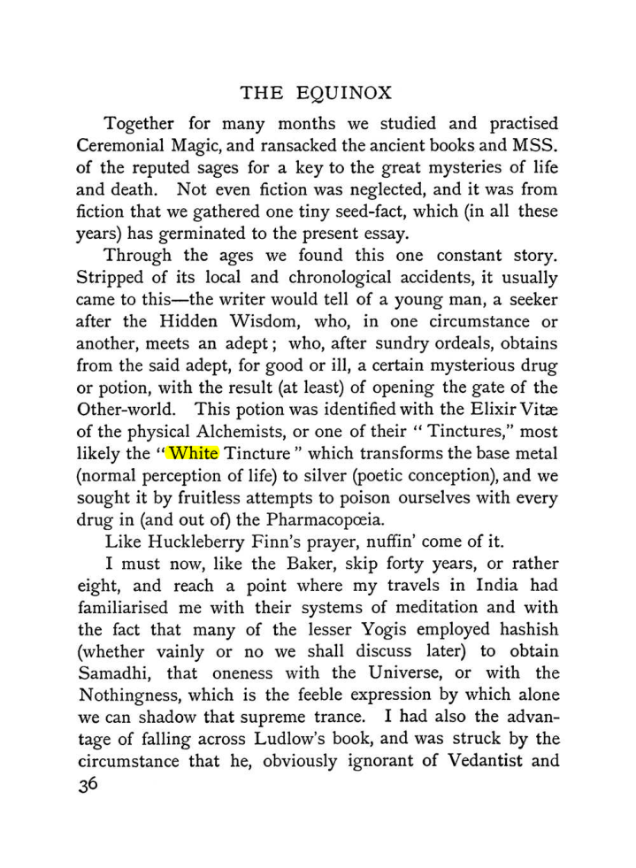 Original scan of The Equinox (Volume I, Number I), PDF page 46