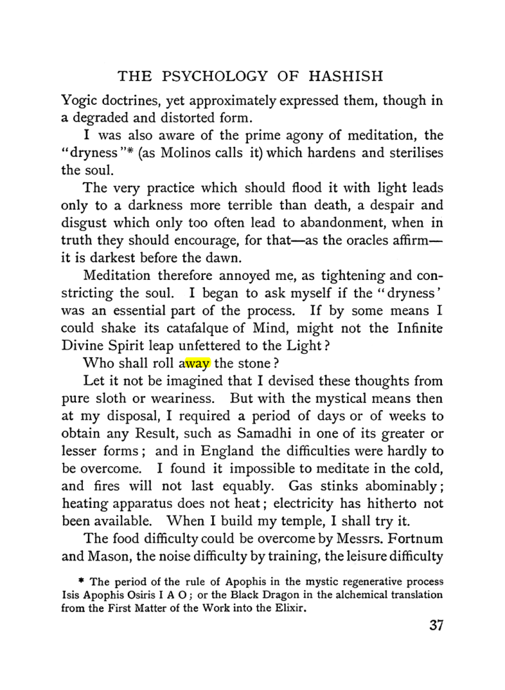 Original scan of The Equinox (Volume I, Number I), PDF page 47
