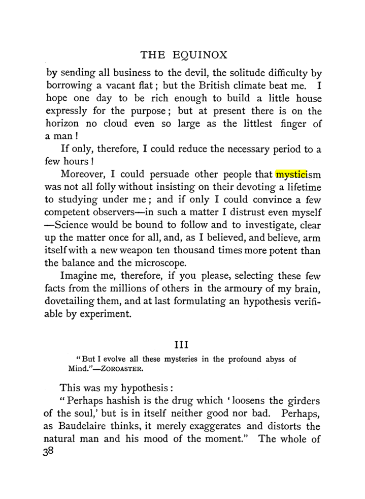 Original scan of The Equinox (Volume I, Number I), PDF page 48