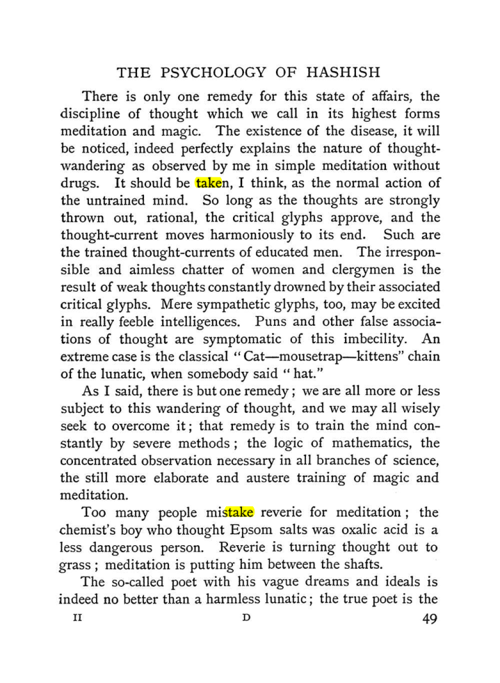 Original scan of The Equinox (Volume I, Number I), PDF page 59