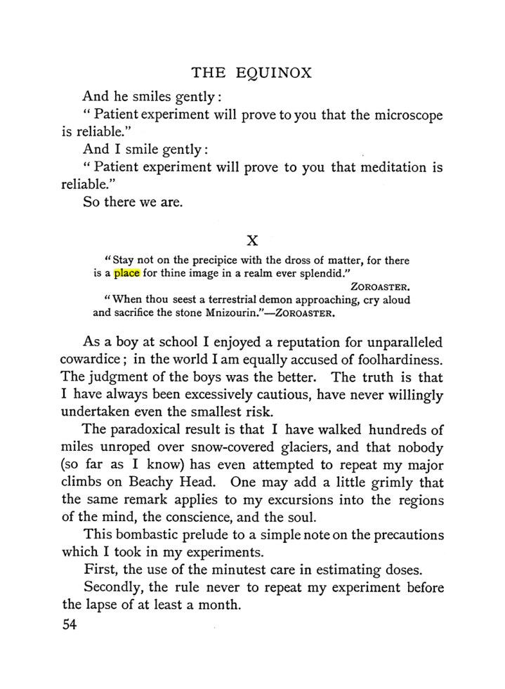 Original scan of The Equinox (Volume I, Number I), PDF page 64